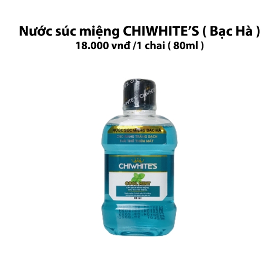 Picture of NƯỚC SÚC MIỆNG CHIWHITE'S 80ML