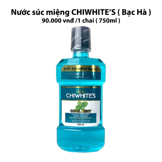 Picture of NƯỚC SÚC MIỆNG CHIWHITE'S 850ml